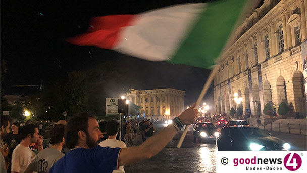 600 Autos bei Corso – Italienische Verhältnisse in Karlsruhe – Jubel nach Sieg gegen England 600 Autos bei Corso – Italienische Verhältnisse in Karlsruhe – Jubel nach Sieg gegen England