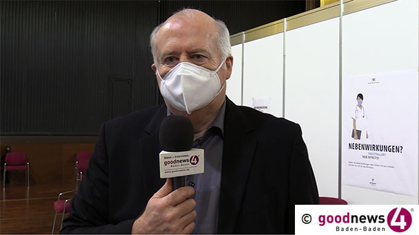 Impfungen im Kurhaus Baden-Baden beginnen morgen – "Haben Material für 1.170 Impfungen bekommen" – "Wir geben neue Termine frei, wenn Impfstoff zur Verfügung steht"