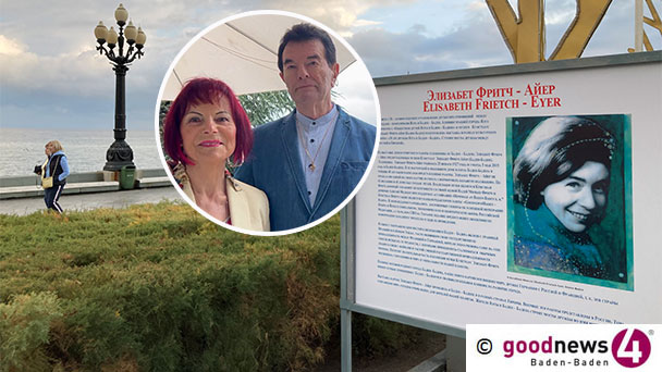 Geburtstagsgrüße aus Jalta nach Baden-Baden – Ehrenbürger Gérard Ell feiert seinen 94. Geburtstag 