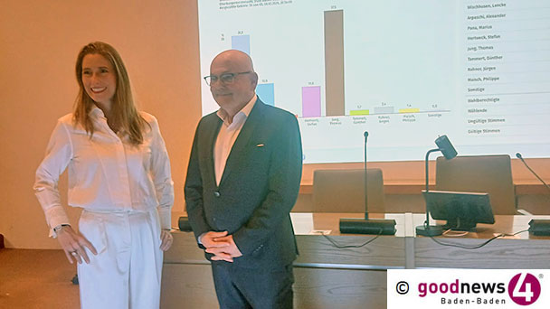 Bei Baden-Badener OB-Stichwahl zwischen Thomas Jung und Lencke Wischhusen gibt es einiges zu klären – „Zweckentfremdung von Ressourcen“