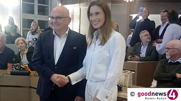 Baden-Baden geht in die OB-Stichwahl – Thomas Jung gegen Lencke Wischhusen