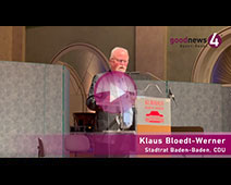 Verabschiedung von Oberbürgermeisterin Margret Mergen | Rede von Klaus Bloedt-Werner