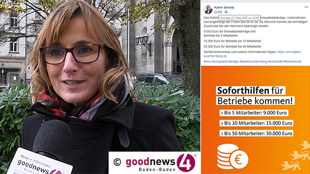 Staatssekretärin Katrin Schütz verrät Einzelheiten zu Corona- Soforthilfen – IHK Karlsruhe noch nicht im Bilde 