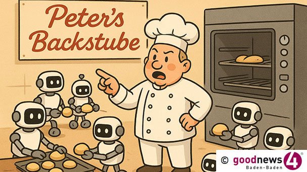 goodnews4 fragt: „Kann die KI Brötchen backen?“ – Antworten zur Veranstaltung bei „Peter‘s gute Backstube“ goodnews4 fragt: „Kann die KI Brötchen backen?“ – Antworten zur Veranstaltung bei „Peter‘s gute Backstube“