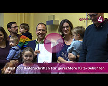 Fast 500 Unterschriften für gerechtere Kita-Gebühren in Baden-Baden | Roland Kaiser
