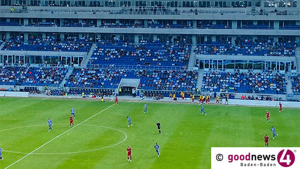 Großes Spiel des KSC gegen FC Liverpool – Respektables 2:4 zur Stadioneröffnung