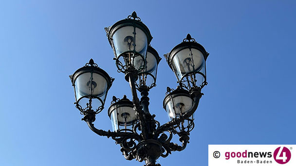 Gaslaternen in Baden-Baden sollen erhalten bleiben – Alleinstellungsmerkmal auch in Berlin