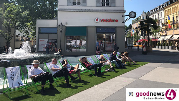 Vor fünf Jahren war die Welt noch halbwegs in Ordnung – Baden-Badener Leopoldsplatz 2019 Vor fünf Jahren war die Welt noch halbwegs in Ordnung – Baden-Badener Leopoldsplatz 2019