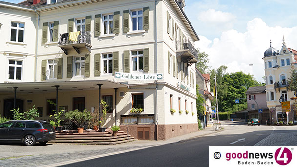Stadt Baden-Baden beantwortet fünf Fragen zum Restaurant „Goldener Löwe“ in Lichtental – „Es laufen noch Gespräche“