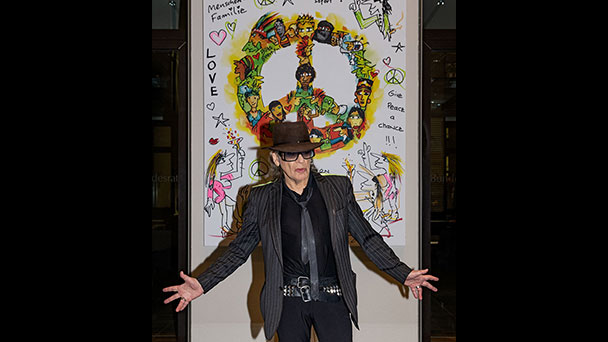 Baden-Badener United Charity versteigert Gemälde von Udo Lindenberg für 75.000 Euro – „Wir ziehen in den Frieden“ Baden-Badener United Charity versteigert Gemälde von Udo Lindenberg für 75.000 Euro – „Wir ziehen in den Frieden“