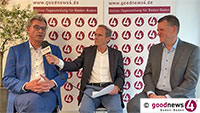 Aufzeichnung „goodnews4 Live-Duell“ vom Mittwoch, 29. Mai 2024 – Mit Baden-Badener CDU-Fraktionschef Gernsbeck und FBB-Fraktionschef Ernst