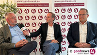 Aufzeichnung „goodnews4 Live-Duell“ vom Mittwoch, 5. Juni 2024 – Mit Baden-Badener AfD-Fraktionschef Kurt Hermann und SPD-Kandidat Sven Bohnert