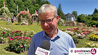 Baden-Badener Garten-Chef Markus Brunsing: „Ja wir zittern“ – Zum 70. Internationalen Rosenneuheitenwettbewerb muss der Wettergott mitspielen