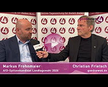 AfD-Spitzenkandidat Markus Frohnmaier zur Idee des „kleinen Außenministeriums“ | goodnews4-Wahl-Talk Teil 1