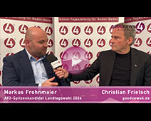 AfD-Spitzenkandidat Markus Frohnmaier im goodnews4-Wahl-Talk 