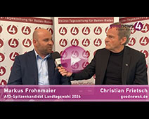 Markus Frohnmaier zur Lage in Baden-Württemberg und zum Grönland-Konflikt | goodnews4-Wahl-Talk