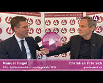 CDU-Spitzenkandidat Manuel Hagel im goodnews4-Wahl-Talk zur Landtagswahl Baden-Württemberg