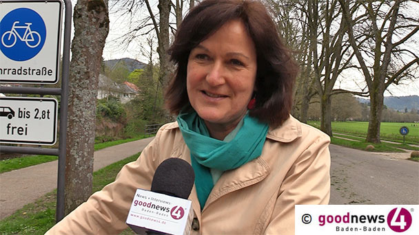 Baden-Badener Oberbürgermeisterin radelt in den Wahlkampf – Margret Mergen ruft Bevölkerung zur „öffentlichen Fahrradtour“ quer durch die ganze Stadt