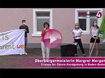 Fridays for Future Demo in Baden-Baden am 16. Juli 2021 | Margret Mergen