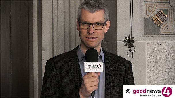 Baden-Badener Rabbiner Daniel Surovtsev und Dekan Michael Teipel im Dialog