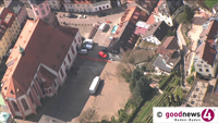 Baustelle Baden-Badener Marktplatz – Ab Montag gesperrt