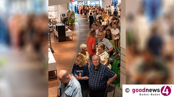 „Einmal der Angela Merkel die Hand schütteln“ – Menschenschlange in Baden-Baden 
