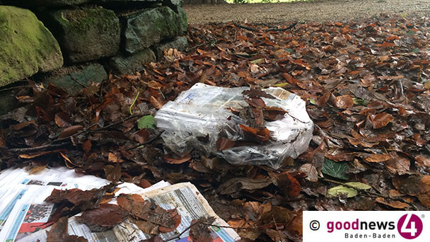 „Putz-Munter" kämpft in Baden-Baden gegen Müll und Unrat – Stadt bitte Vereine um Mithilfe