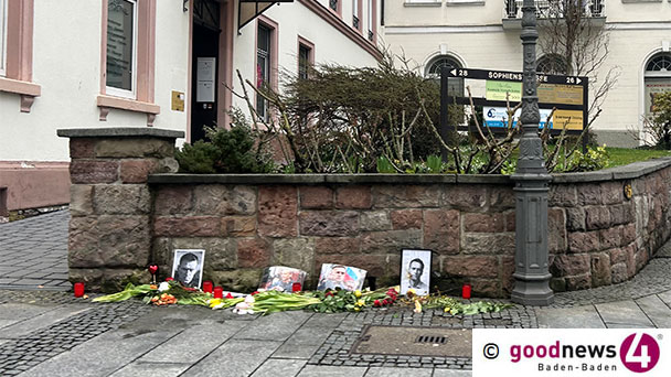 Blumen für Nawalny in Baden-Baden entfernt – An andere Stelle gebracht 