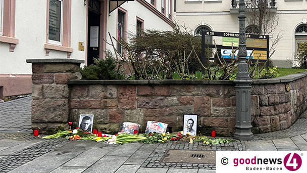 Blumen für Nawalny in Baden-Baden entfernt – An andere Stelle gebracht Blumen für Nawalny in Baden-Baden entfernt – An andere Stelle gebracht
