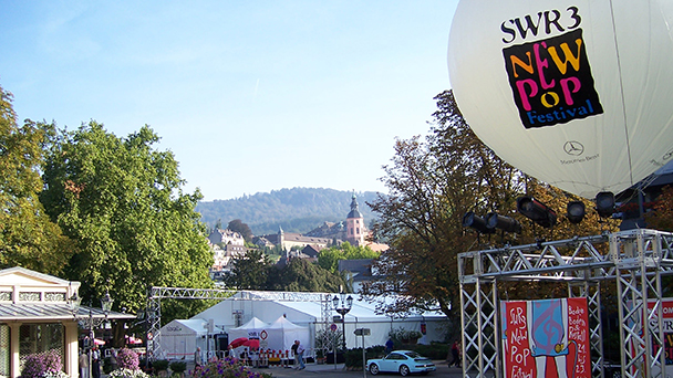 Gewaltiger Aufmarsch im Baden-Badener Kurgarten – 13 Ansprechpartner für die Medien zum SWR-Pop-Festival