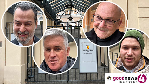 Wer ist Ihr OB-Favorit für Baden-Baden? – Machen Sie mit! – goodnews4-OB-Umfrage 