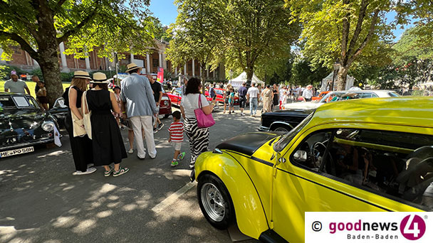 Baden-Baden vor Massenansturm – Oldtimer-Meeting und Verkaufsoffener Sonntag – Rathaus empfiehlt Park+Ride- und ÖPNV 