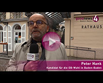 „Sieben Fragen, sieben Minuten“ | OB-Kandidat Peter Hank