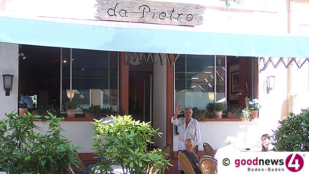 Pietro ist tot - Ein Teil der Baden-Badener Seele