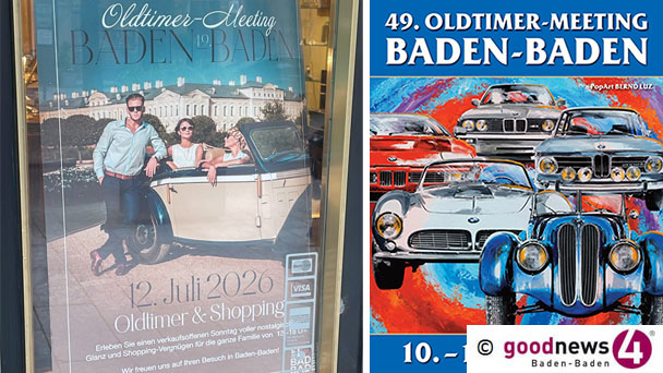 Das Schloss in Baden-Baden, das keiner kennt – Konfuses KI-Plakat zum verkaufsoffenen Sonntag 