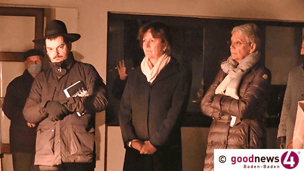 Baden-Baden, Gedenktag 10. November 2021 – OB Mergen: „1938 entweiht, zerstört und niedergebrannt“ – OB Mergen am 29. Januar 2018: „Die Verwaltung empfahl der jüdischen Gemeinde, sich auf dem privaten Markt umzuschauen“