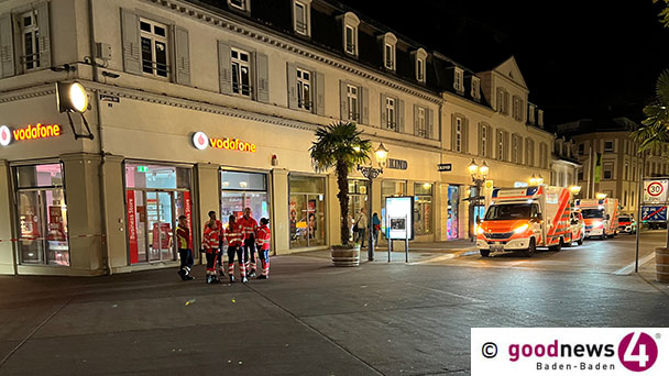 Größerer Polizeieinsatz in Baden-Baden – Offenbar wird nach bewaffnetem Mann gefahndet 