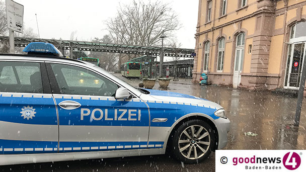 Randalierer im Bahnhof Baden-Baden – Sieben Scheiben demoliert