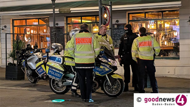 Heute Abend Razzien in Baden-Baden – Bundespolizei im Einsatz – Angebliche Schießerei nicht bestätigt Heute Abend Razzien in Baden-Baden – Bundespolizei im Einsatz – Angebliche Schießerei nicht bestätigt