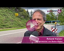 Baden-Badener Bürgermeister Kaiser denkt an vom Motorrad-Lärm betroffene Bürger in Lichtental 