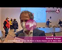OB-Wahl Baden-Baden 13. März 2022 | Roland Kaiser