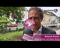 Scheidender Baden-Badener Bürgermeister Roland Kaiser im goodnews4-Sommergespräch 