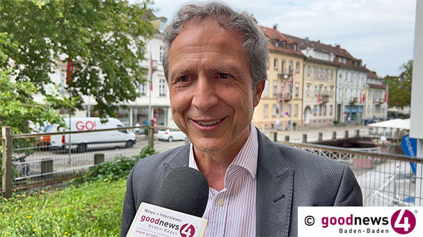 „Es ist ein Szenario, dass das Regierungspräsidium einschreitet“ – Scheidender Baden-Badener Bürgermeister Roland Kaiser im goodnews4-Sommergespräch