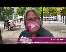Baden-Badener FDP-Fraktionschef Rolf Pilarski im goodnews4-Sommergespräch