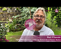 Baden-Badener FDP-Fraktionschef Rolf Pilarski im „goodnews4 Sommergespräch“ 