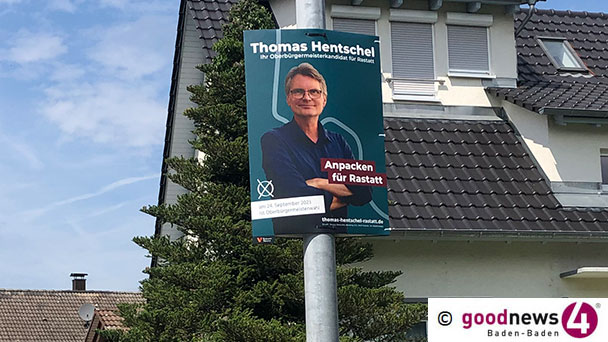 OB-Wahl in Rastatt geht langsam in die heiße Phase – Stadt versendet Wahlbenachrichtigungen – Bisher sechs Kandidaten