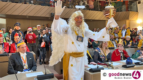 Schrecksekunde am Schmutzigen Donnerstag im Baden-Badener Rathaus – „Diva“ Bürgermeister Wieland krank – Großes Epos der Stadt und Dietmar Späth als Erzengel Schrecksekunde am Schmutzigen Donnerstag im Baden-Badener Rathaus – „Diva“ Bürgermeister Wieland krank – Großes Epos der Stadt und Dietmar Späth als Erzengel