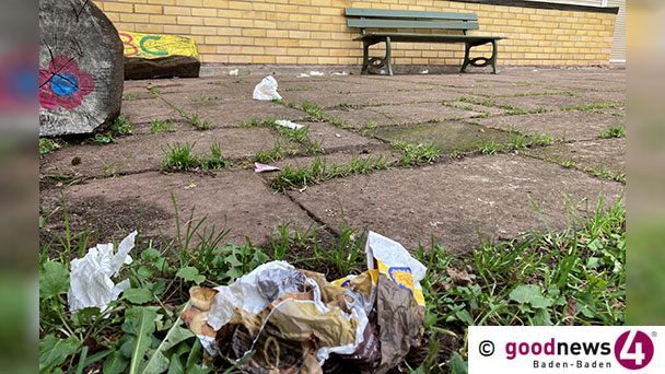 Verwahrloste Schulgelände in Baden-Baden und Friedrich Schillers „ästhetische Erziehung des Menschen“ – Immer noch kein Reinigungsplan