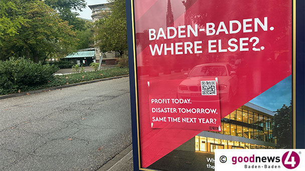 Rathaus Baden-Baden weist Anschuldigungen von Extinction Rebellion zurück – „Störung der öffentlichen Ordnung“