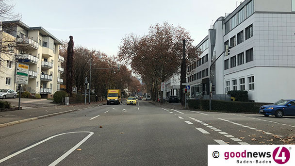 In der Rheinstraße hat es gerumst – Eine Verletzte und drei demolierte Autos